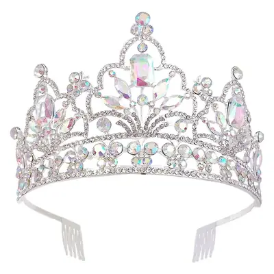 European & American Bride Crown with Rhinestones