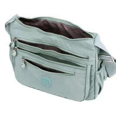 Women's Multi-Color Oxford Messenger Bag 2024