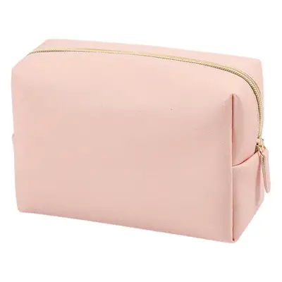 Women's Pink Octagonal Travel Cosmetic Bag