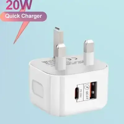 38W PD20W Fast Charging Travel Charger