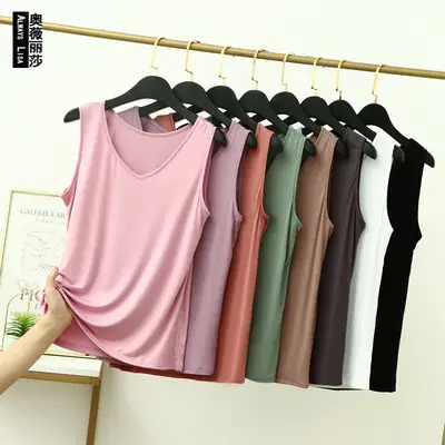 V-Neck Camisole for Plus Size Women Summer