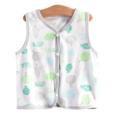 Children's Pink Gingham Vest Veston Style Cotton Summer Top