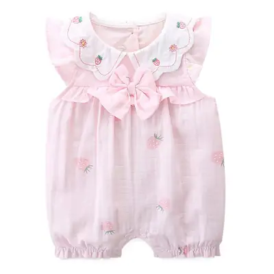 2025 Baby Girl Princess Flying Sleeve Wrap Dress