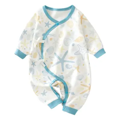 Baby Spring Suit Blue Star Cotton Newborn