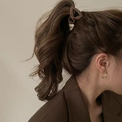 Small Hairpin Clip for Women's Back of Head