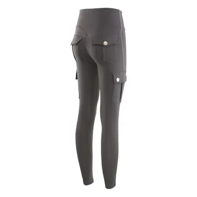 Black High Waist Fitness Pants for Girls