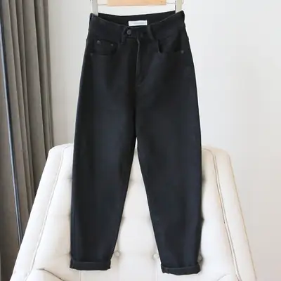Women Black Slim Fit Stretch Jeans 2022