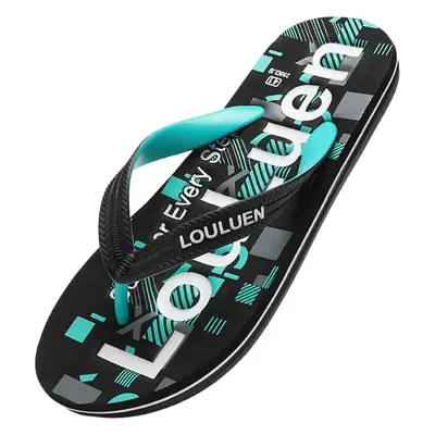 New Style Rubber Flip-Flops for Men, Summer Casual Non-Slip Men's Flip-Flops, Wholesale Outdoor Sandals