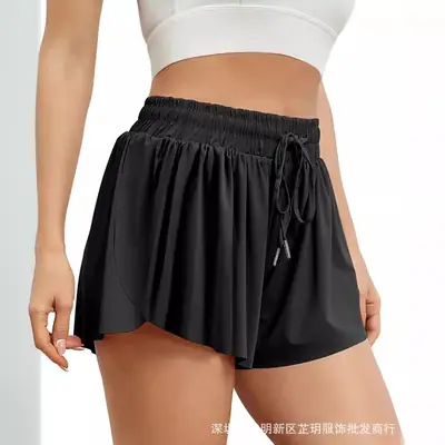2023 New Blue Anti-Exposed High Waist Shorts