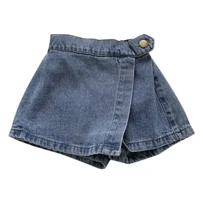 Girls Denim Shorts 2025 Summer Breathable Casual Western Style