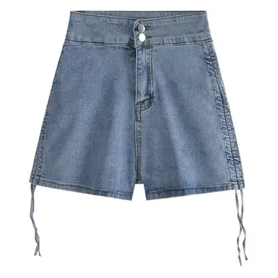 Women Denim High Waist Shorts Spring Summer 2022