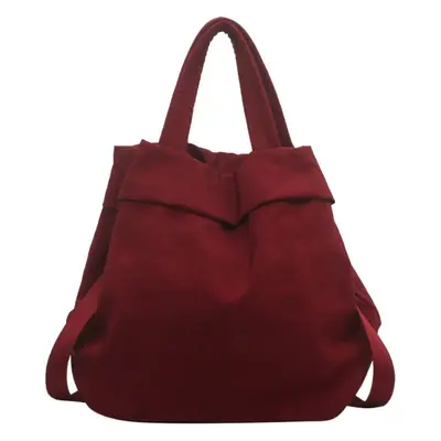 Lulul Women's Black Nylon Shoulder Bag Ultra Light Large