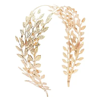 European American Cross Border Baroque Leaf Hair Hoop