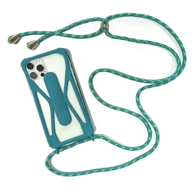 Universal Silicone Phone Case with Crossbody Strap