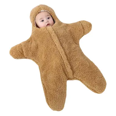 Thickened Winter Baby Swaddle Blanket for Newborns