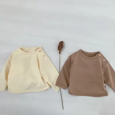 Korean Style T-Shirt Pure Cotton Spring Top