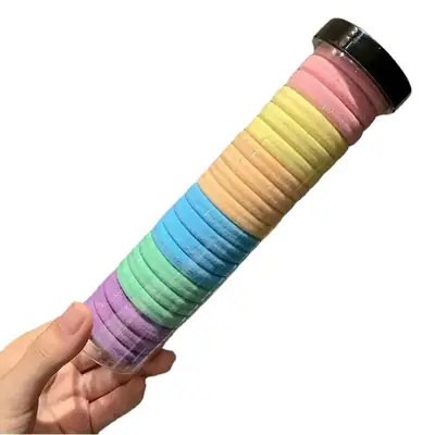 Thick Hair Rope Ponytail Band All Colors High Elasticity