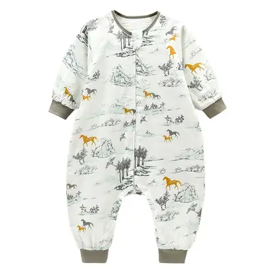 Bamboo Cotton Baby Sleep Bag Banana Print