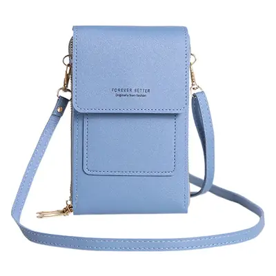 Green Touch Screen Mini Phone Bag for Women
