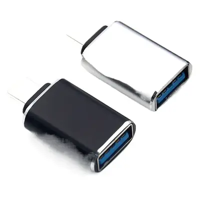 USB3.0 OTG Mobile Phone U Disk Adapter with Sound Card & Microphone