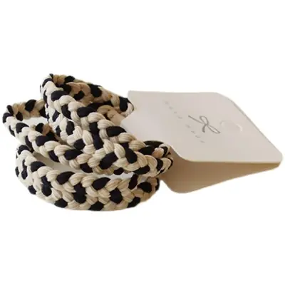 5 Milk Curry Braided Hair Rings 2022 New