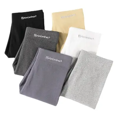 Women Grey Slimming Leggings with Embroidered Butt Lift