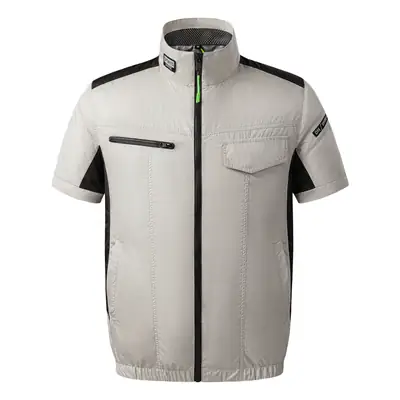 2025 Men's Black Neon Zipper Jacket Sun Protection
