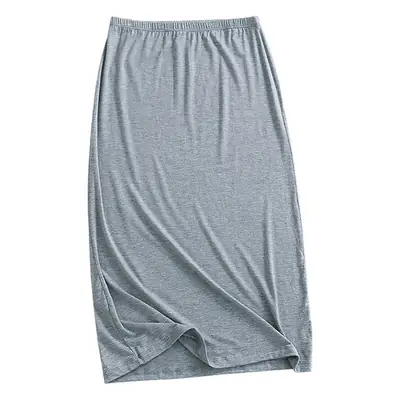 Women's Anti-See-Through Modal Skirt Grey Paris Theme