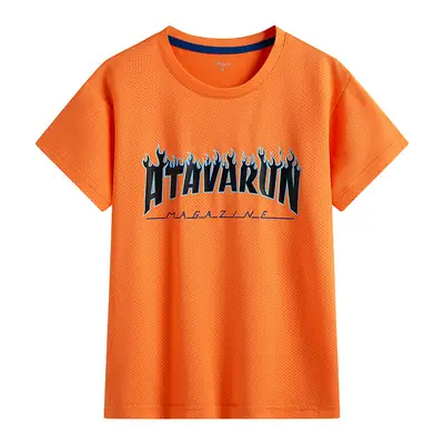 Blue At The Run T-Shirt for Boys Big Kids