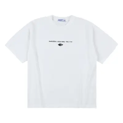 Kids White Cotton T-Shirt Short Sleeve Boys Summer Wear