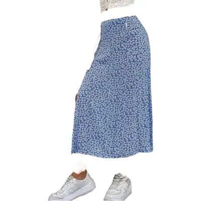 2025 Floral Skirt Women European American Cross-Border