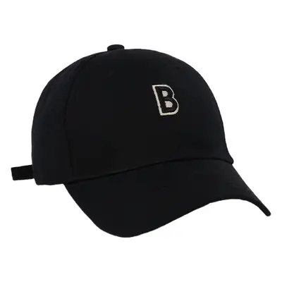 Black Letter B Baseball Cap for Men Women