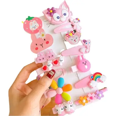 Cute Cartoon Hair Clips for Girls & Boys