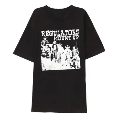 Women Retro American Style Short Sleeve T-Shirt White 2025