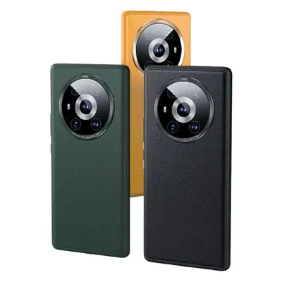 Huawei Mate40 Pro Leather Phone Case Orange