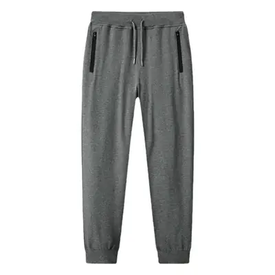Men's Pure Cotton Solid Color Trousers