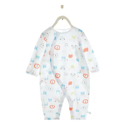 Baby's Cotton Animal Print Jumpsuit Summer Wear