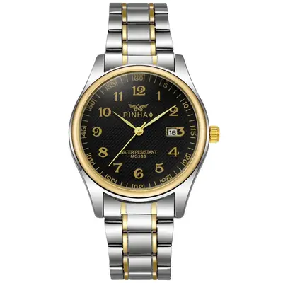 Men Stainless Steel Quartz Couple Watch 80mm