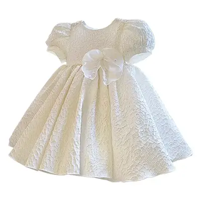 Girls Princess Dress White 2025 Spring Summer Party Wear