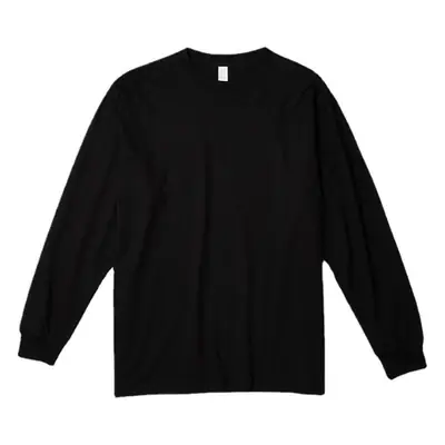 Red Long Sleeve Cotton Sweatshirt for Women