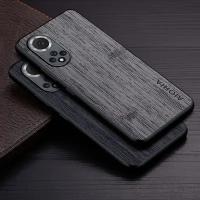 Huawei Nova 7 Pro Phone Case Wooden Industrial Style