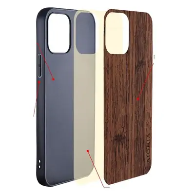 Google Pixel 7 Phone Case Industrial Wood Finish