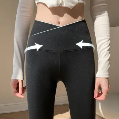Butt-Lifting Slimming Leggings Women Black Grey