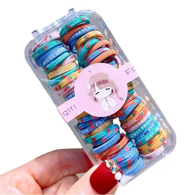 Girls Hair Ties for Girls, Gentle on Hair, Fresh Braided Hair Accessories