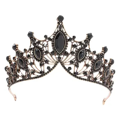 2024 New Bride Crown Wedding Hair Crown Birthday Headwear Hair Accessories Prom Cake Crown