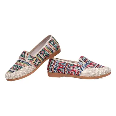2025 Spring Women's Canvas Slip-on Fisherman Shoes