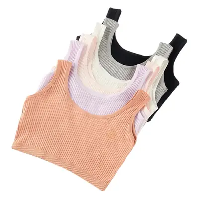 Developmental Period Small Vest Bra for Elementary and Middle School Students Aged 12-14-16, Girls' Bra, Older Children's Underwear, Thin