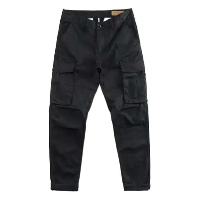 Men's Black Korean Style Cargo Pants Autumn Loose Fit