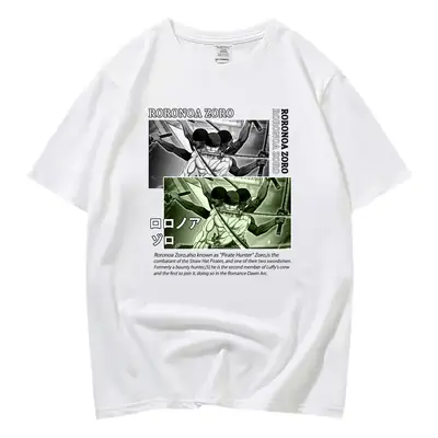 Luffy One Piece T-Shirt Orange Loose Fit