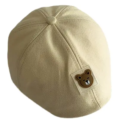 Blue Korean Bear Cap for Boys 1-2 Years
